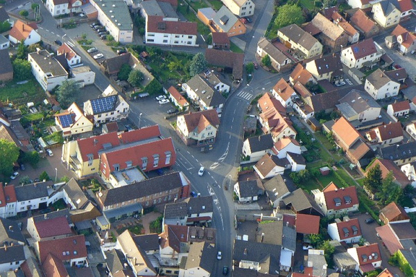 Impressionen einer Ballonfahrt über das Main-Gebiet