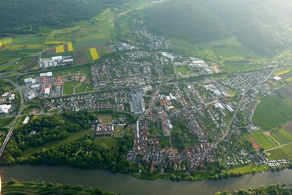 Impressionen einer Ballonfahrt über das Main-Gebiet