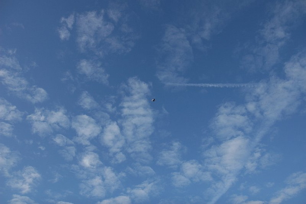Impressionen einer Ballonfahrt über das Main-Gebiet