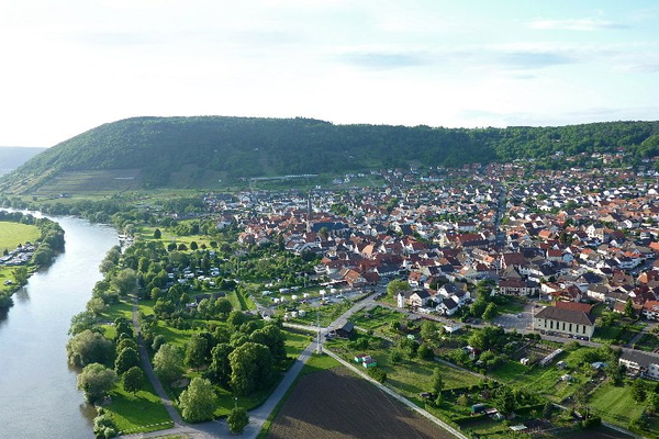 Impressionen einer Ballonfahrt über das Main-Gebiet