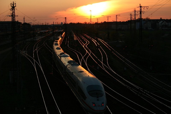 Impressionen vom Bahnhof Aschaffenburg
