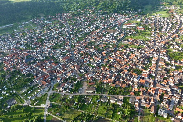 Impressionen einer Ballonfahrt über das Main-Gebiet
